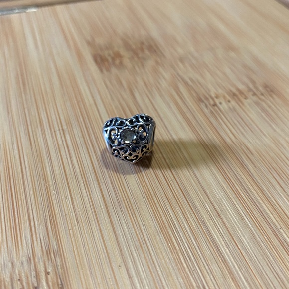 Pandora signature heart charm
